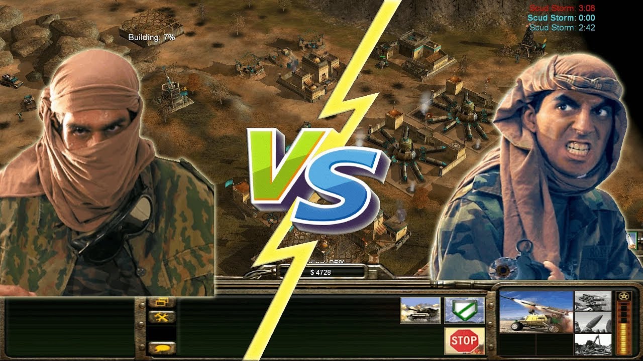 Generals Zero Hour - Challenge - Dr. Thrax vs Prince Kassad - Hard Difficulty