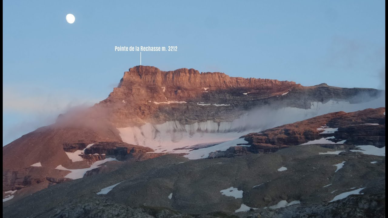 Pointe de la Rechasse m. 3212 - Pointe du Dard m. 3206 (Alpi Graie Meridionali, Vanoise, Francia)