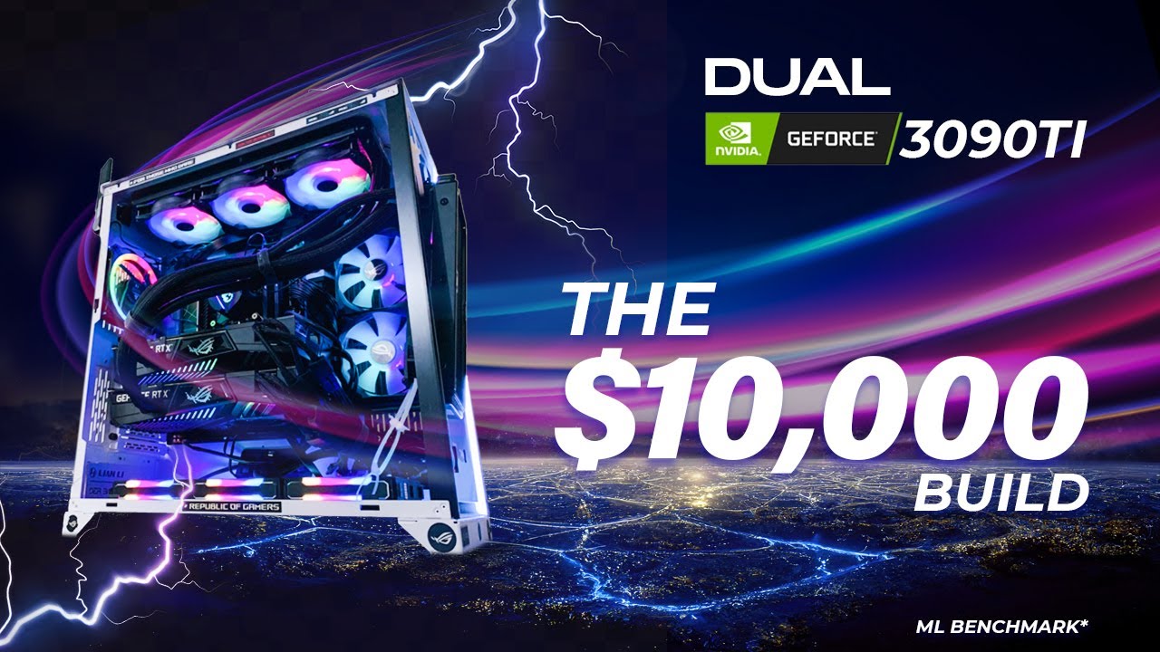 DUAL ASUS ROG STRIX 3090 TI + i9 12900K Intel CPU PC Build ($10000), Machine Learning Benchmark
