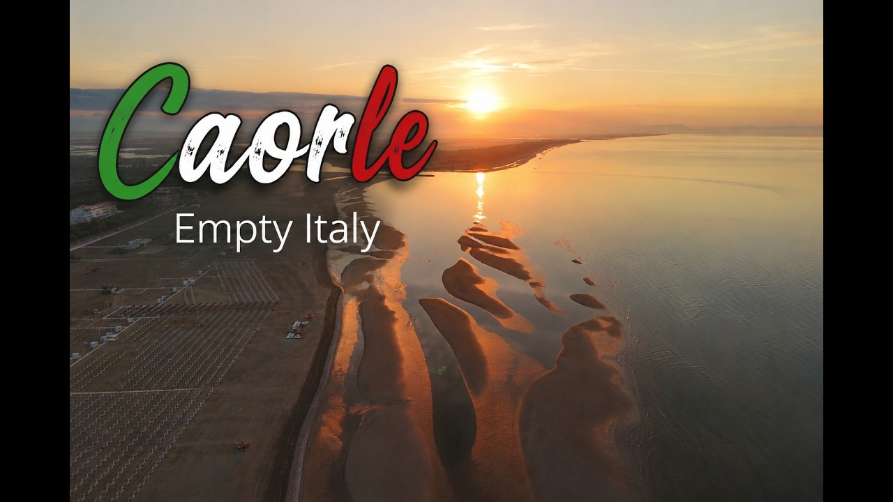 Before Italy Wakes Up | Caorle, Italy | DJI Mini 4 Pro