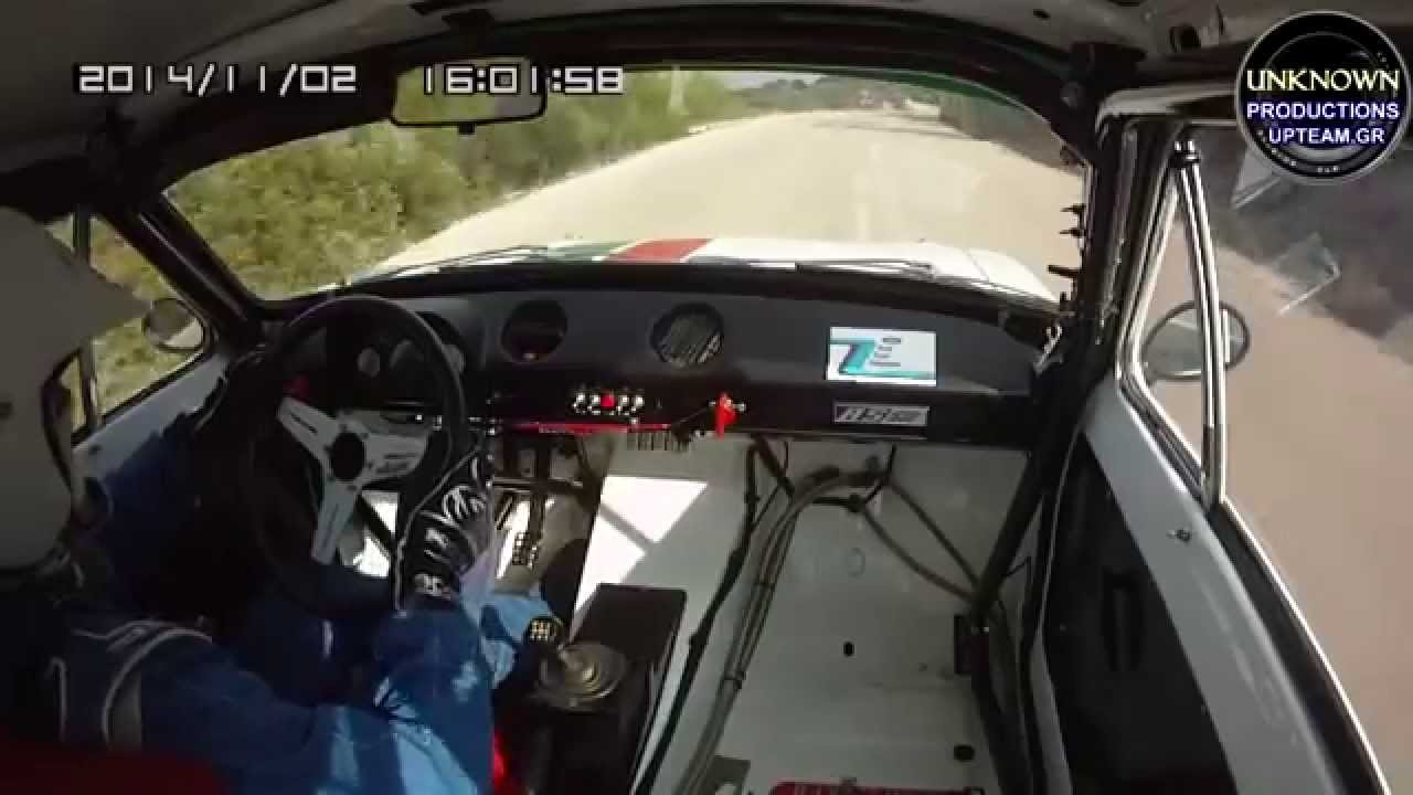 In Car Escort RS 1600 Γ. Κατσαρός @ Ανάβαση Δερβενοχωρίων 2014 by UPTEAM.GR