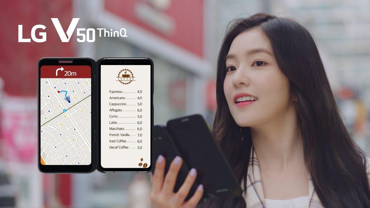 LG V50 ThinQ - 멀티태스킹 : 영상 통화 하면서 길 찾기 (feat. 레드벨벳 아이린) 편