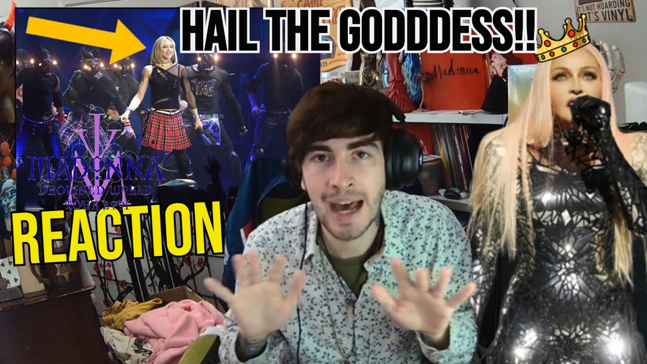 Madonna - Drowned World Tour REACTION (Hail, Madonna!! 👑) | Part 2. | Madonna Monday