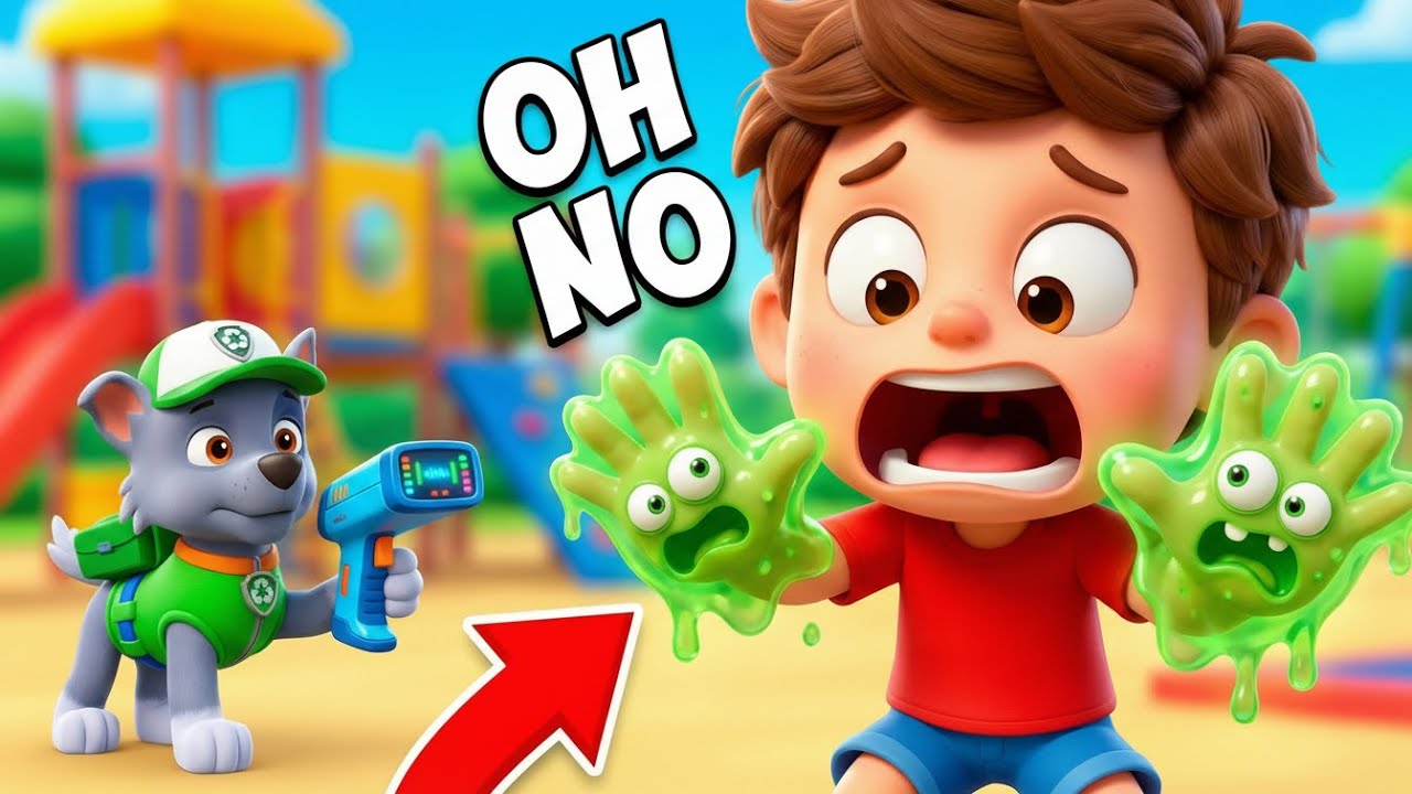 PAW Patrol vs. The Invisible Germ Squad 🦠🧼 | Hand Washing Safety & Hygiene for Kids| #pawpatrol
