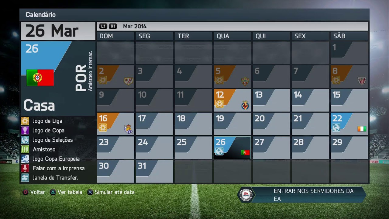 Live Ao Vivo de FIFA 14 ( PS4 PRO) Treinador do Valencia Rumo ao Primeiro Lugar da Tabela