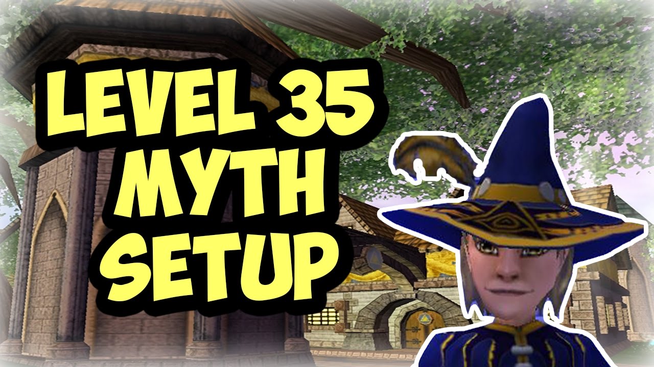 Wizard101: Lvl 35 Myth Gear & Stats Setup