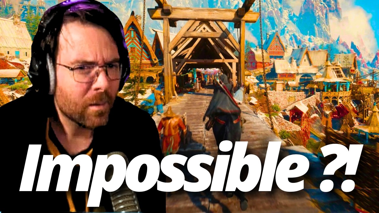 JDG réagit à L'IMPRESSIONNANT APERÇU de THE WITCHER 4 sous Unreal Engine 5 !