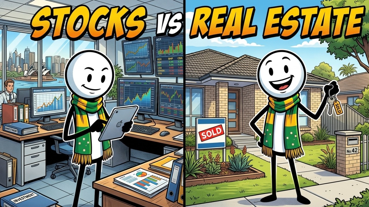 $100K in Stocks vs Real Estate: What Actually Wins in Australia?