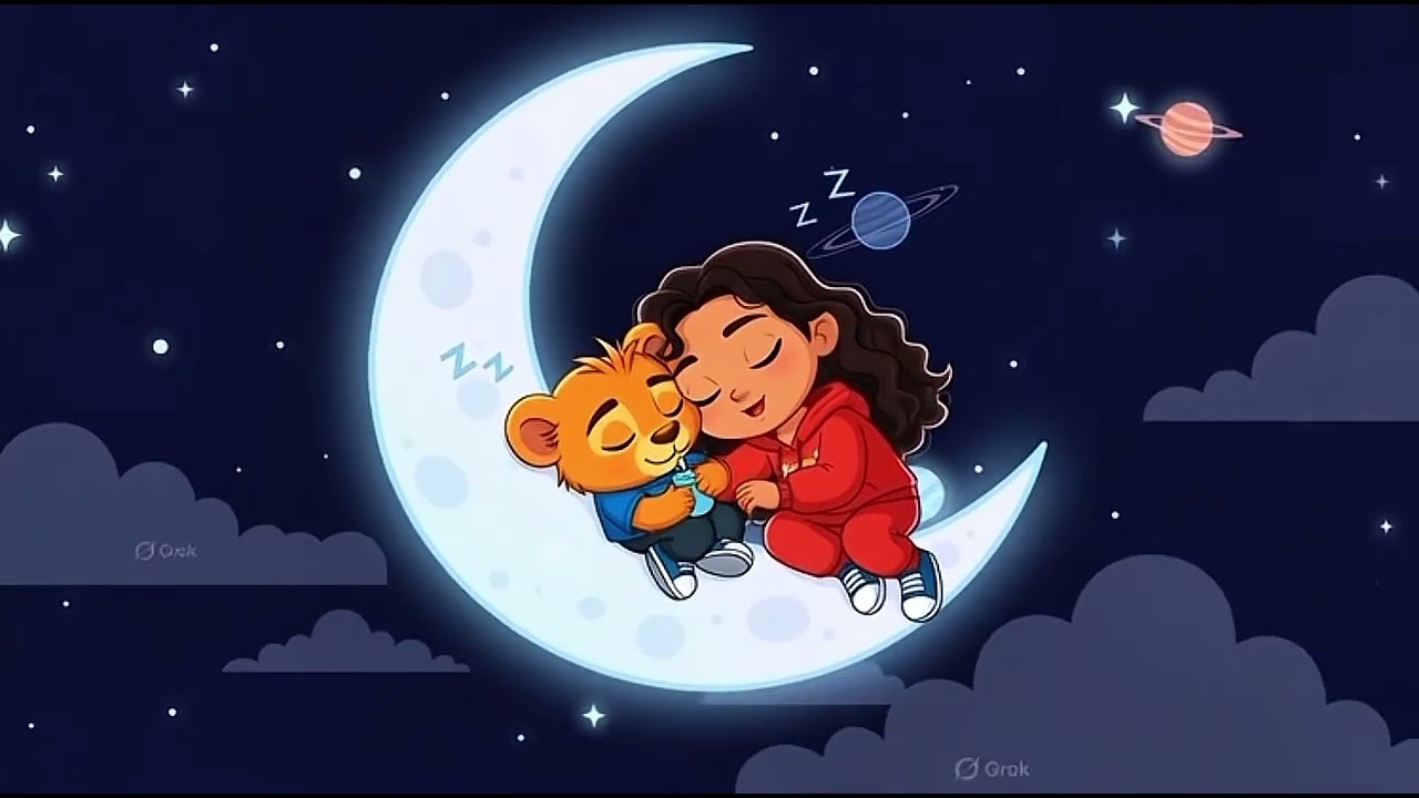Canción de Cuna Instrumental para Dormir Bebés 💤 | Leo y Camí | Música Relajante para Dormir