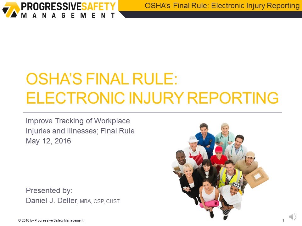 OSHA's New Electronic Reporting Requirements