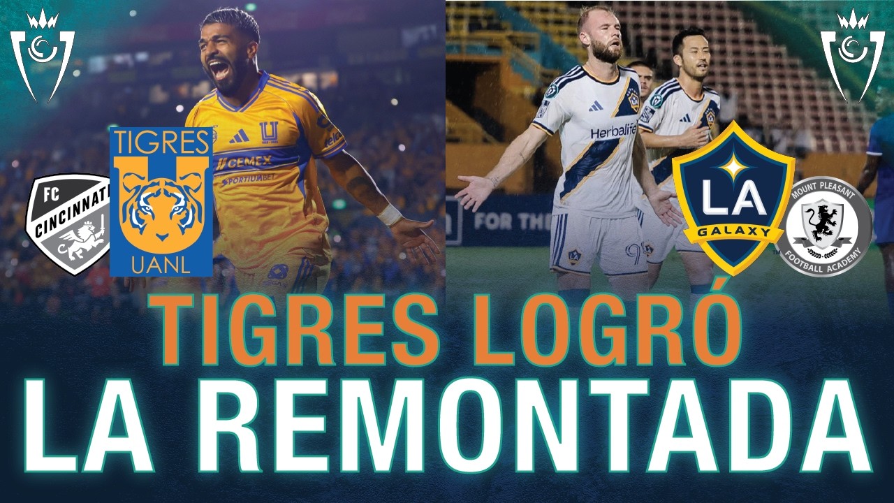 &Eacute;PICA REMONTADA: TIGRES APLAST&Oacute; A CINCINNATI EN LA CONCACHAMPIONS