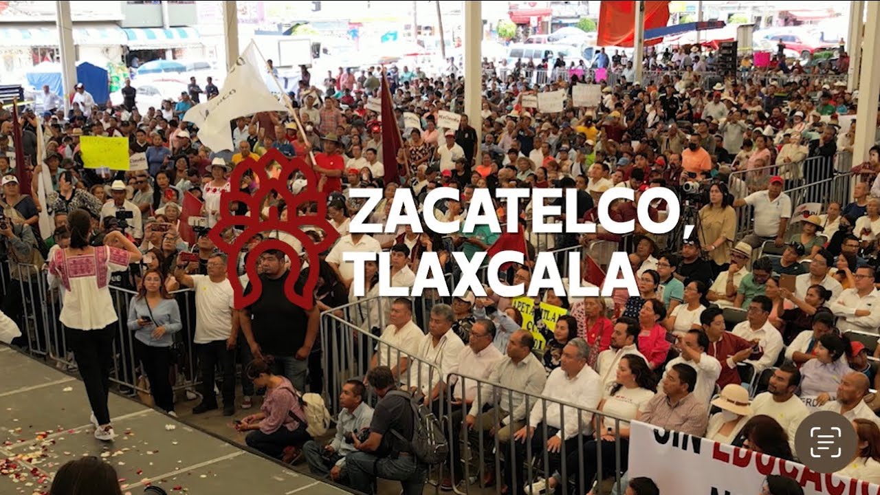 ¡Qué alegría estar en Zacatelco, tierra de guerreros y guerreras!