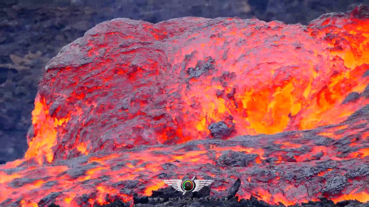 ERUPTION DU PITON DE LA FOURNAISE DU 07 DECEMBRE 2020 A LA REUNION