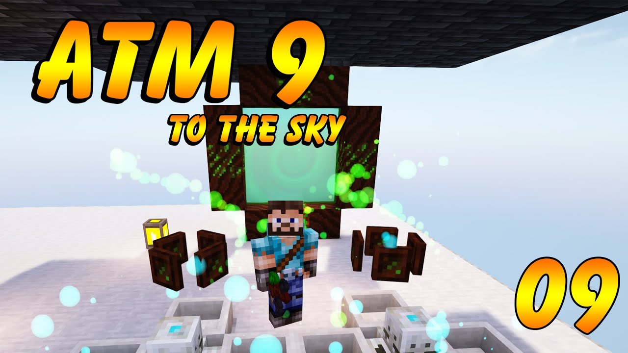 All the Mods 9 to The Sky EP09 Дракон хаоса и ботания? 