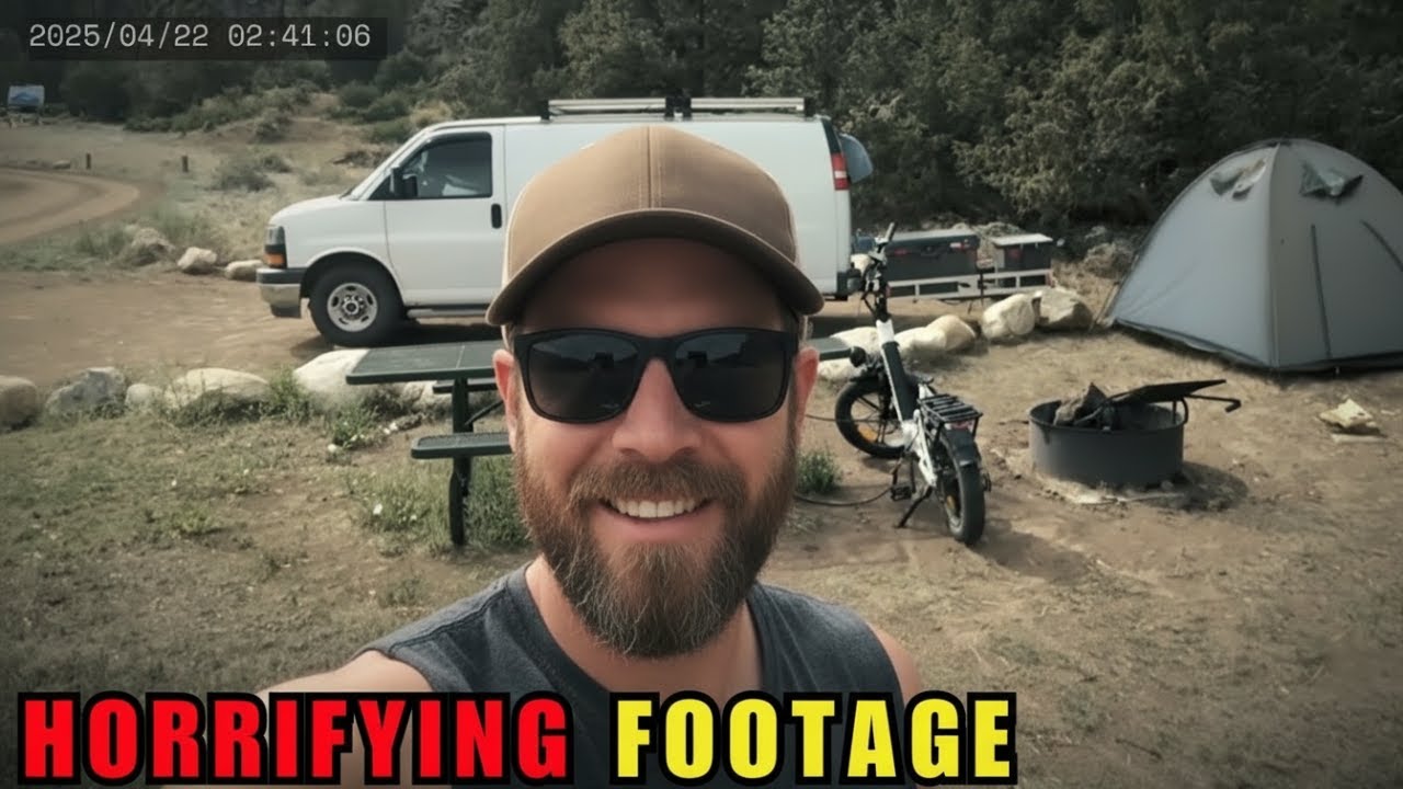 He Went Camping… What The Camera Caught Will Terrify You