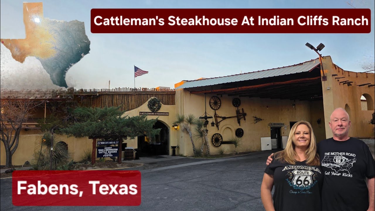Ресторан Cattleman's Steakhouse на ранчо Indian Cliffs Ranch - Фабенс, Техас (ОДИН ИЗ ЛУЧШИХ В СТ...