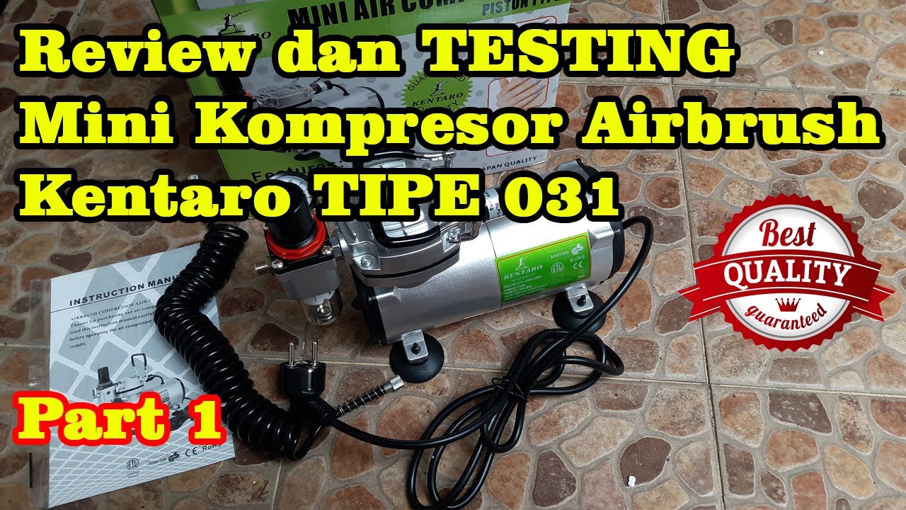 #Humijayatech - Mini Kompresor Airbrush Kentaro Tipe 031
