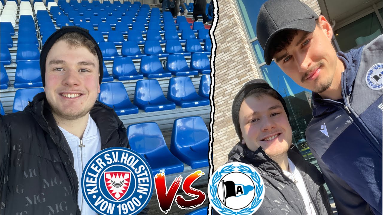 Holstein Kiel vs Bielefeld/ Stadionvlog 🏟️ / Bin so gebrochen 😤