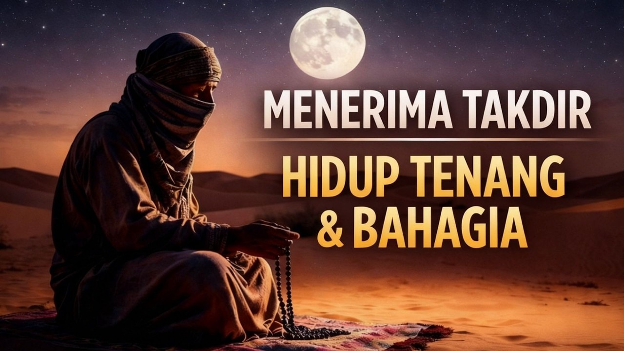 Hidup Tenang Itu Saat Hatimu Berdamai Dengan Takdir | Renungan Islami Menyentuh Hati