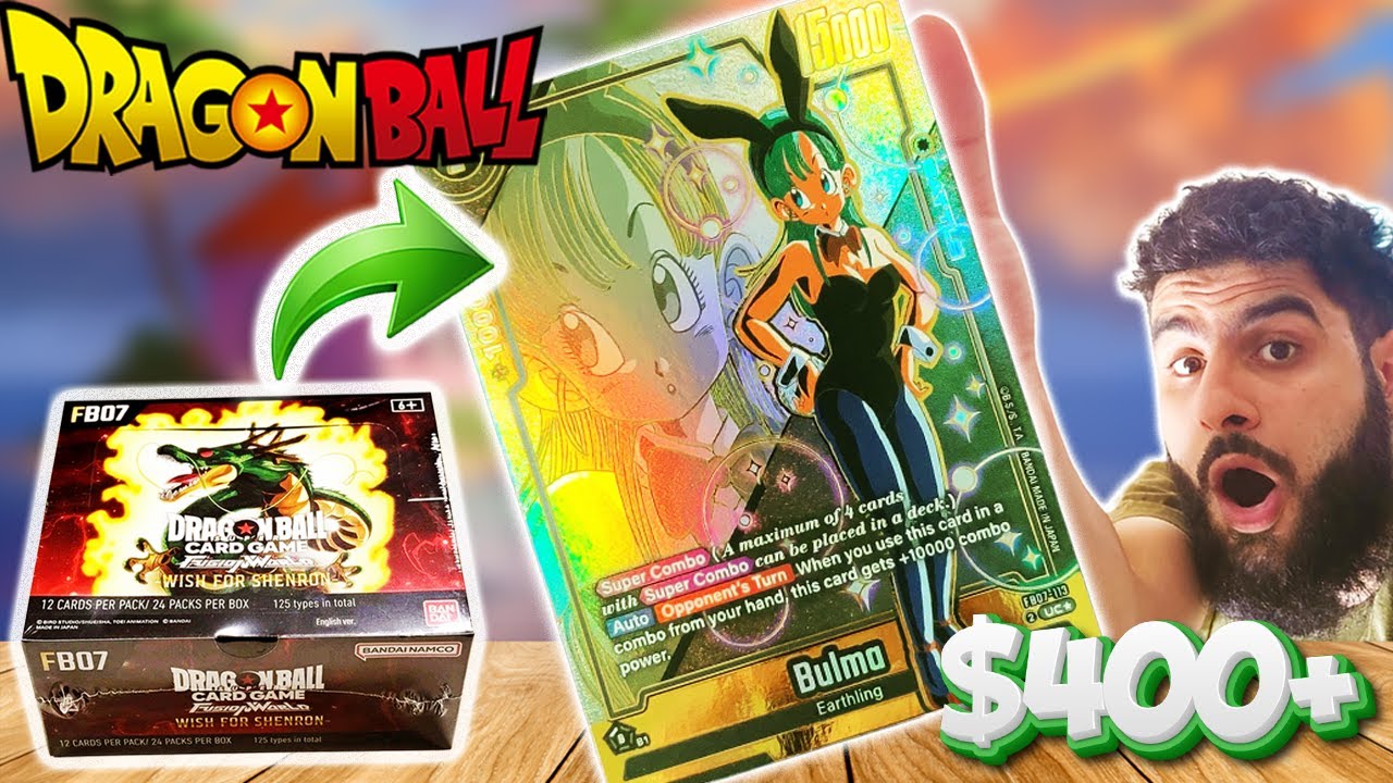 Hunting Bulma's RAREST Fusion World Card! | Dragon Ball Booster Box Opening
