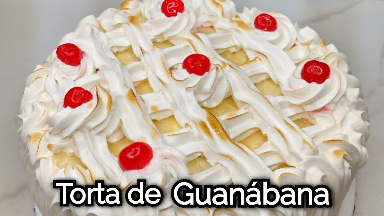 Torta de Guanábana paso a paso