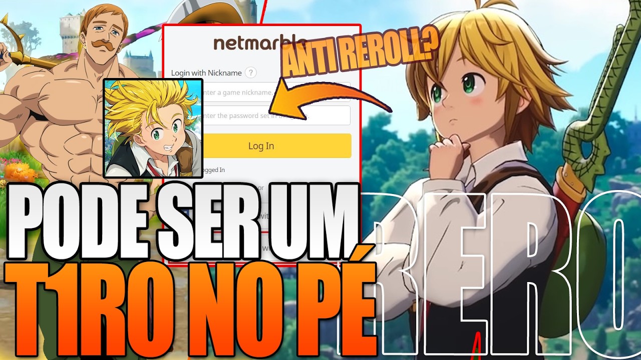 ESCANOR PODE SER O PRIMEIRO BANNER, SEM REROLL NO LANÇAMENTO - 7DS ORIGIN