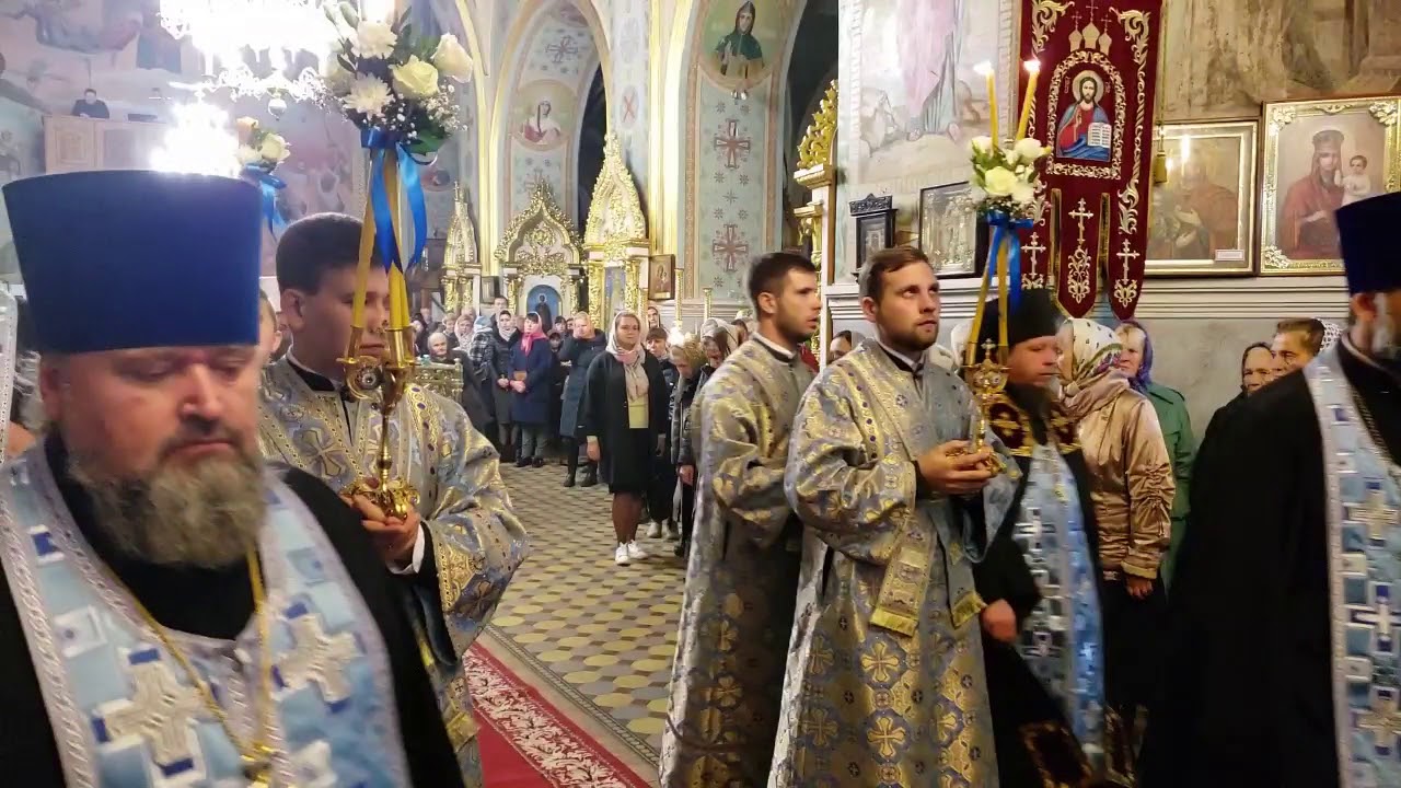 В Изюм прибыла икона Богородицы «Всецарица» часть 1  (2018)