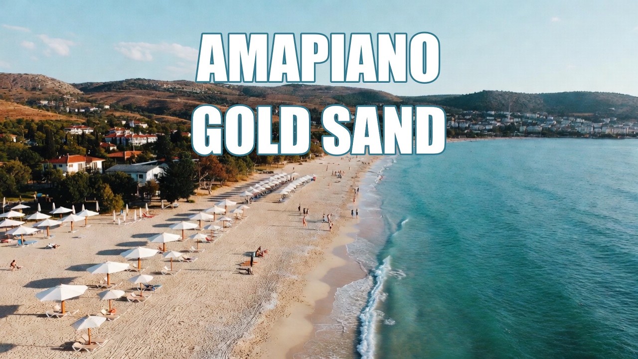 AMAPIANO Gold Sand 🌴🔥 | Beach & Sunset Afro House 2026