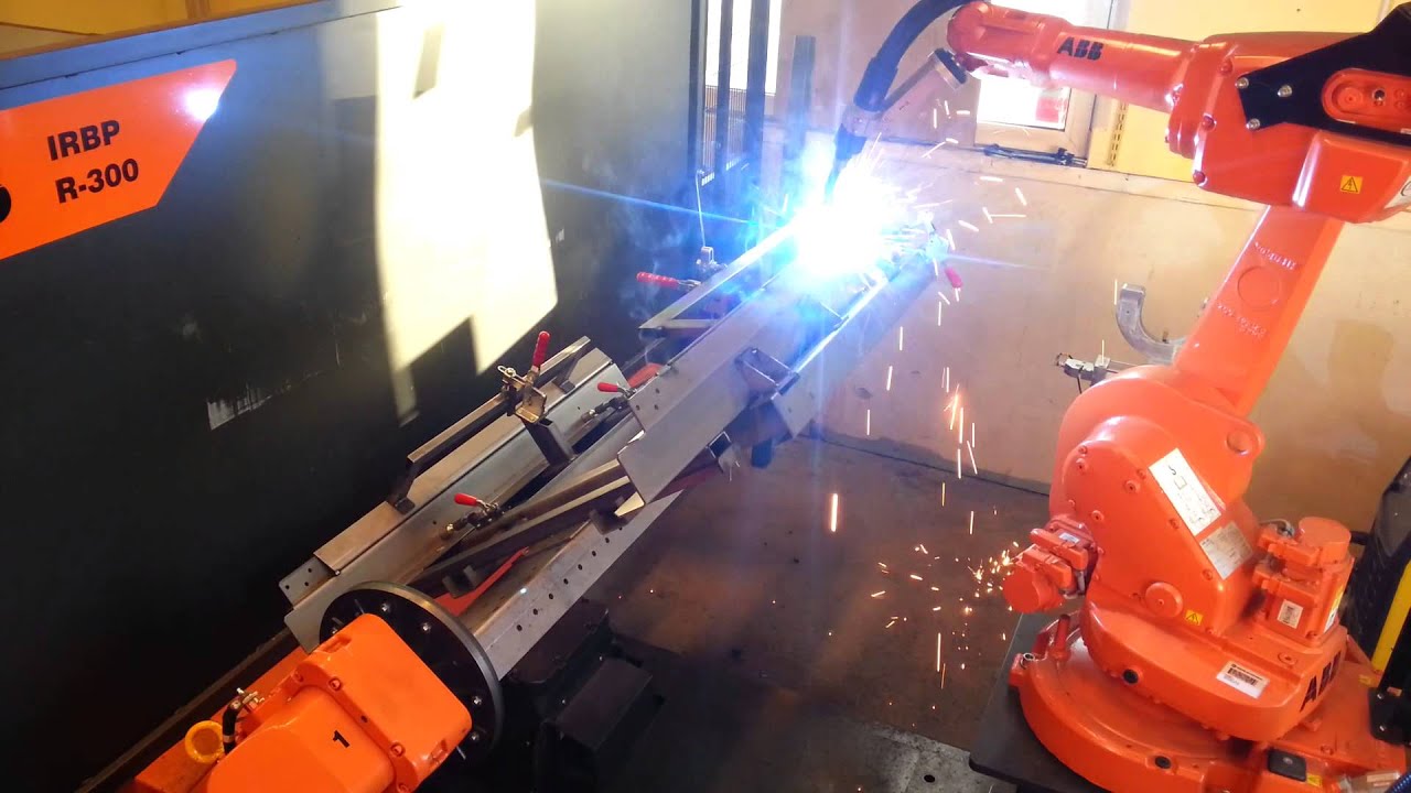 Robot welding drawers