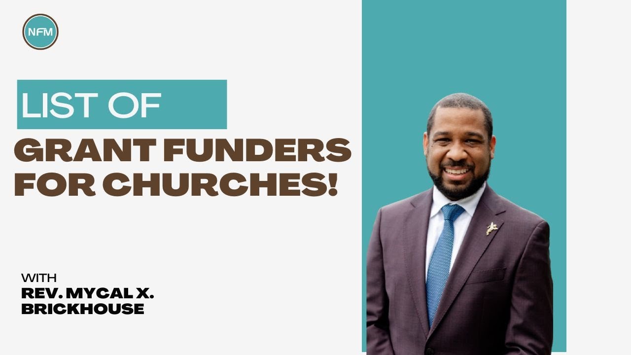 List of Grant Funders For Churches l Fundraising