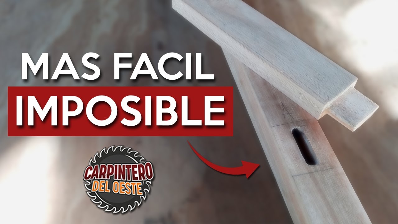 COMO HACER CAJA Y ESPIGA CON HERRAMIENTAS ELECTRICAS