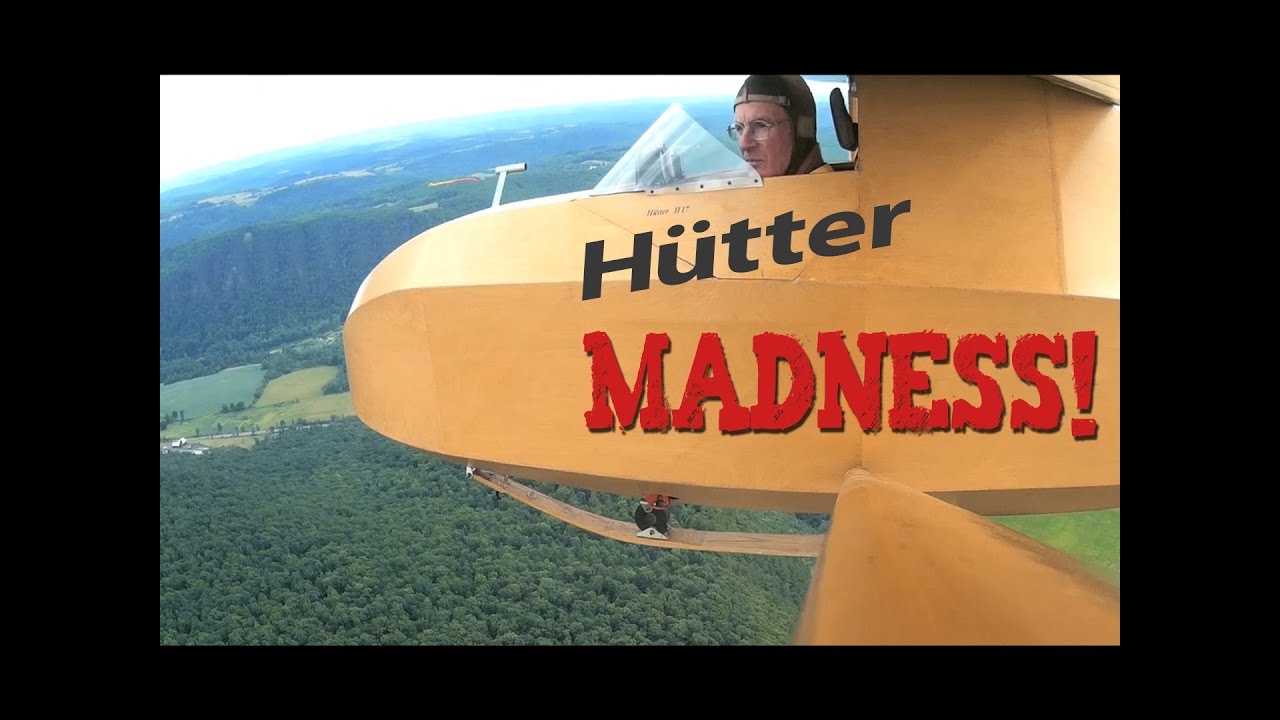 Hutter 17A Glider Flight At 2016 IVSM at Harris Hill