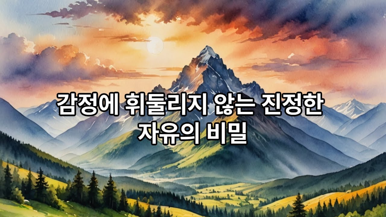 마음에 저장된 형상들: 왜 원치 않는 감정이 올라오는가