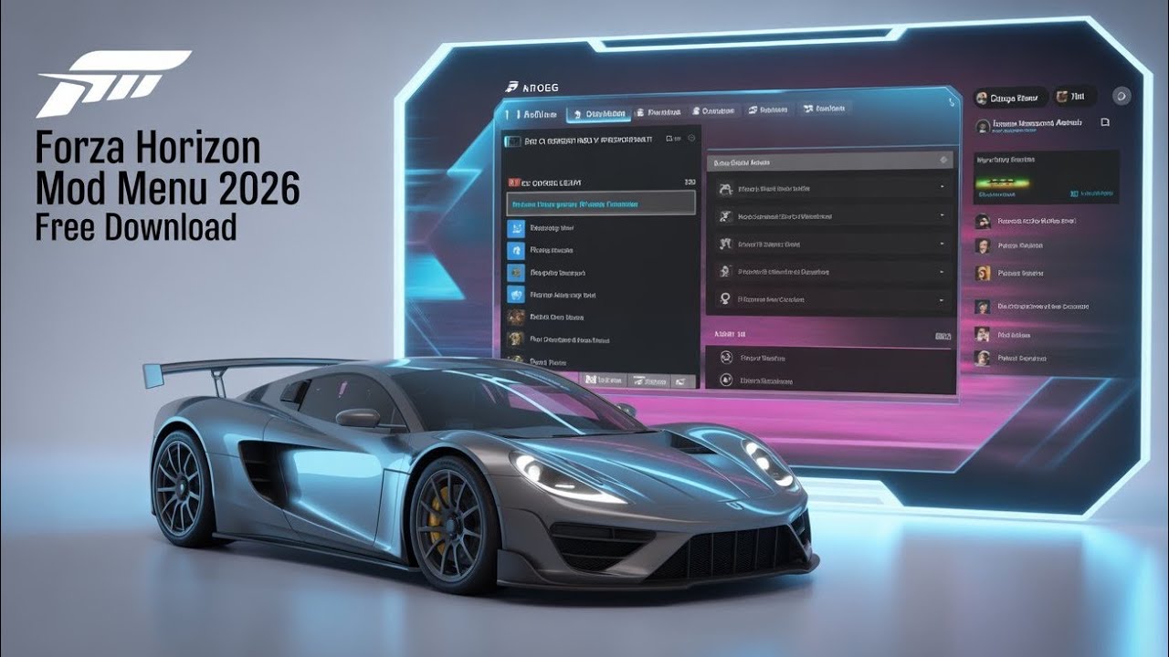 NEW UNDETECTED FORZA HORIZON HACK/MOD MENU! UNLIMITED WHEELSPINS + ALL CARS OPENED | LINK IN DESC