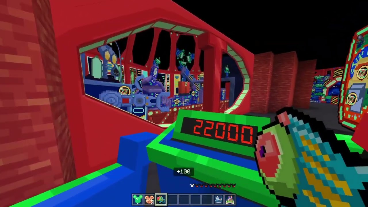 Minecraft: Buzz Lightyear Space Ranger Spin (Disney's Magic Kingdom)
