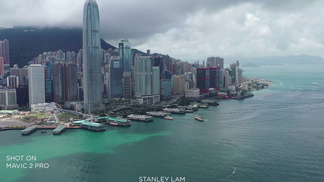 [4K 航拍]香港維港兩岸