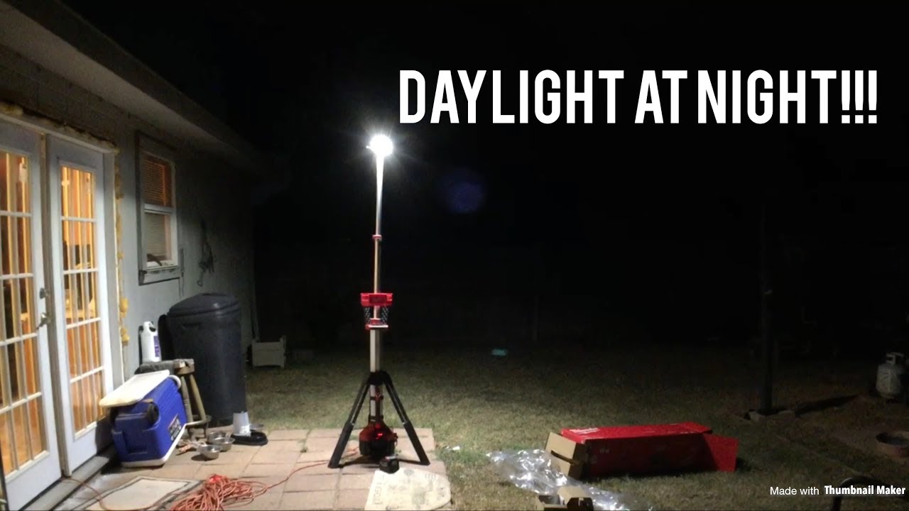 Milwaukee M18 Rocket Tower Light (Review)