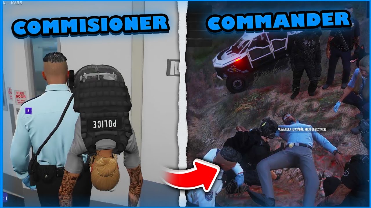 COMMANDER JE V OHROŽENÍ! | VELKÁ ZÁCHRANNÁ AKCE | COMMUNITY RP