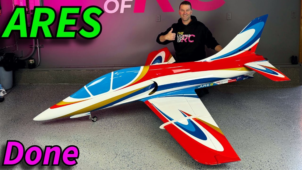 Building the Ultimate RC Jet - KRILL ARES Final Stage