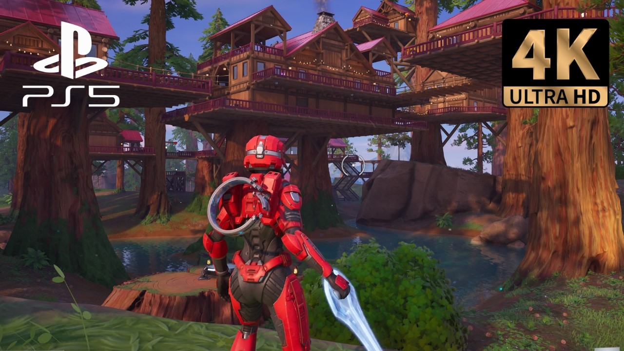 Fortnite UNSC Spartan Skin Gameplay | PS5 (4K 60FPS) | Zero Build | Chapter 7 Season 1