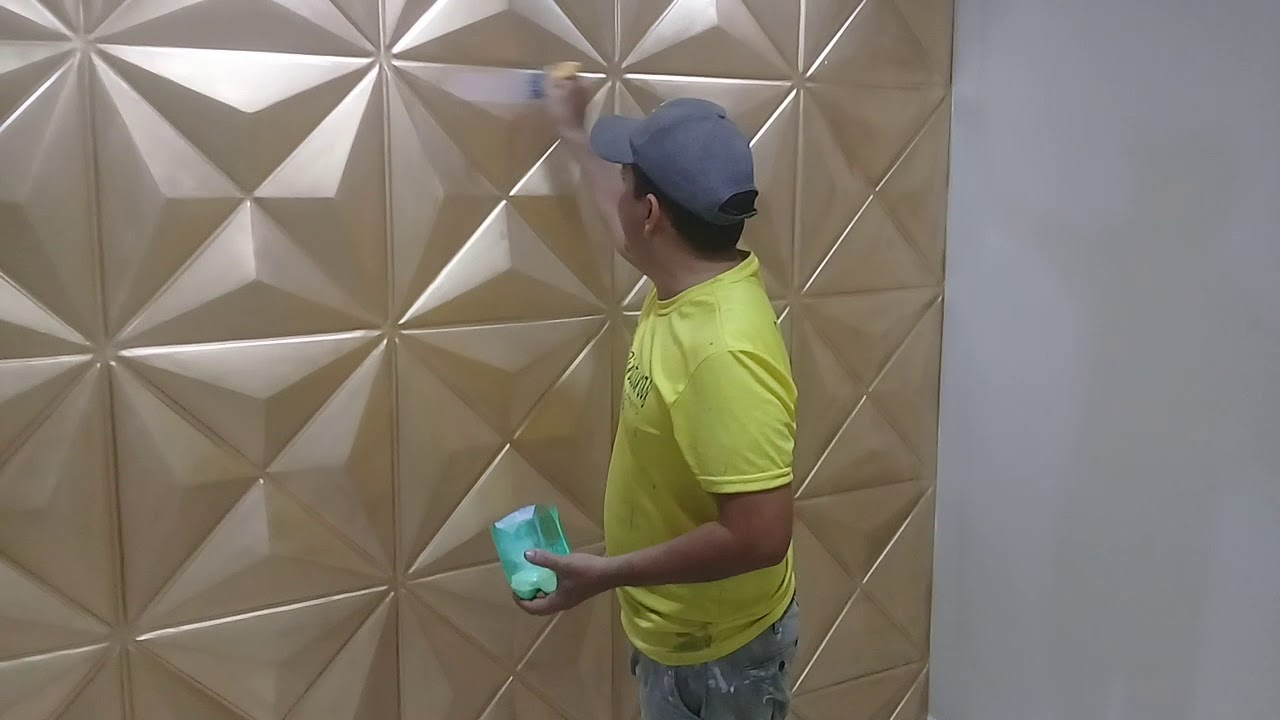 Pintura em gesso 3d passo a passo