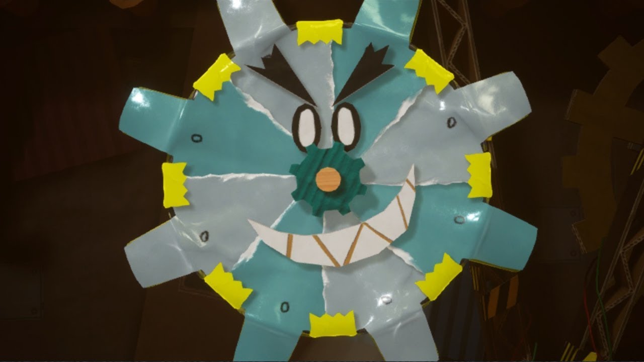 Yoshi's Crafted World - 100% Walkthrough - Mr. Geary's Factory - Front & Flip Side