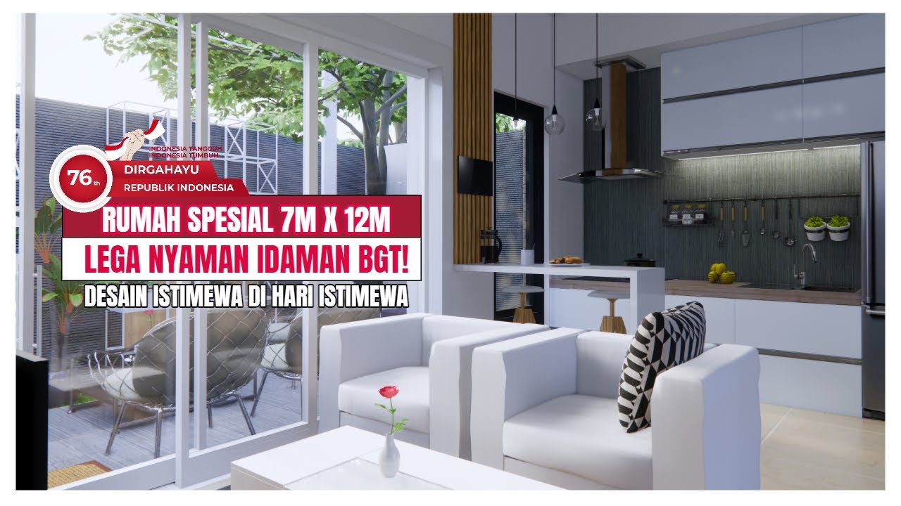 Rumah Minimalis cuma 84m2 tapi berasa Lega banget deh!!