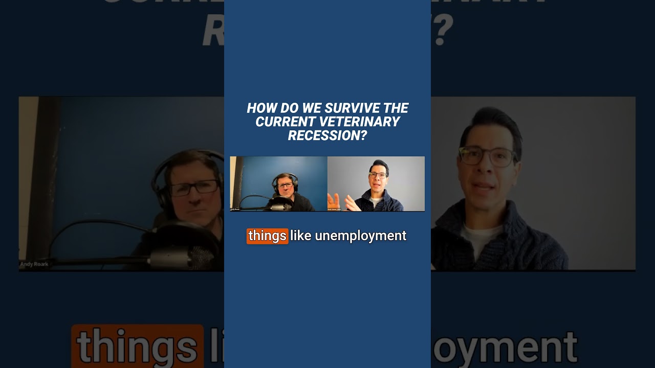 How do we survive the current veterinary recession? 