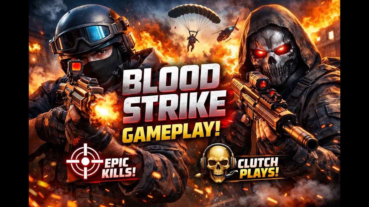 Mastering Blood Strike 💥 | Insane Game Moments 🔥