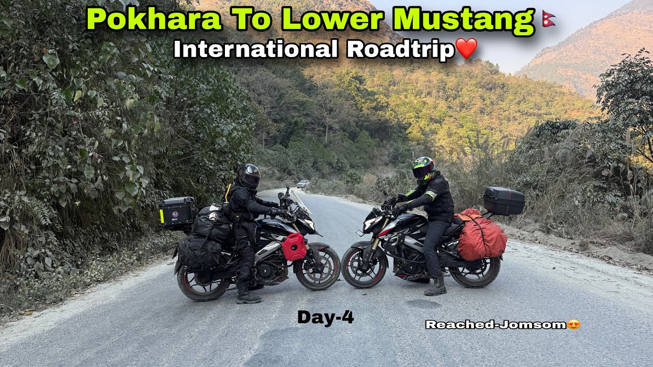 Pulsar Ns400z | Pokhara To Jomsom | Lower Mustang | Nepal Roadtrip 2026
