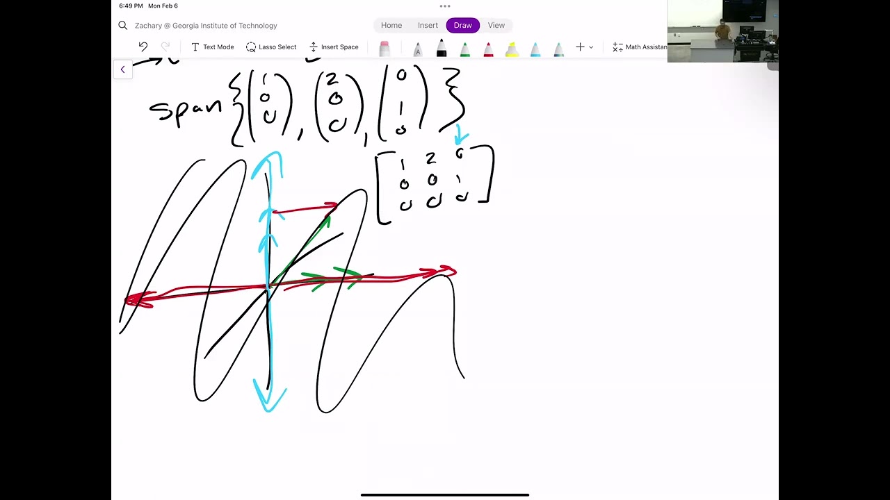 Intro to Linear Algebra Midterm 1 Spring 23 Review- Georgia Tech Math 1553
