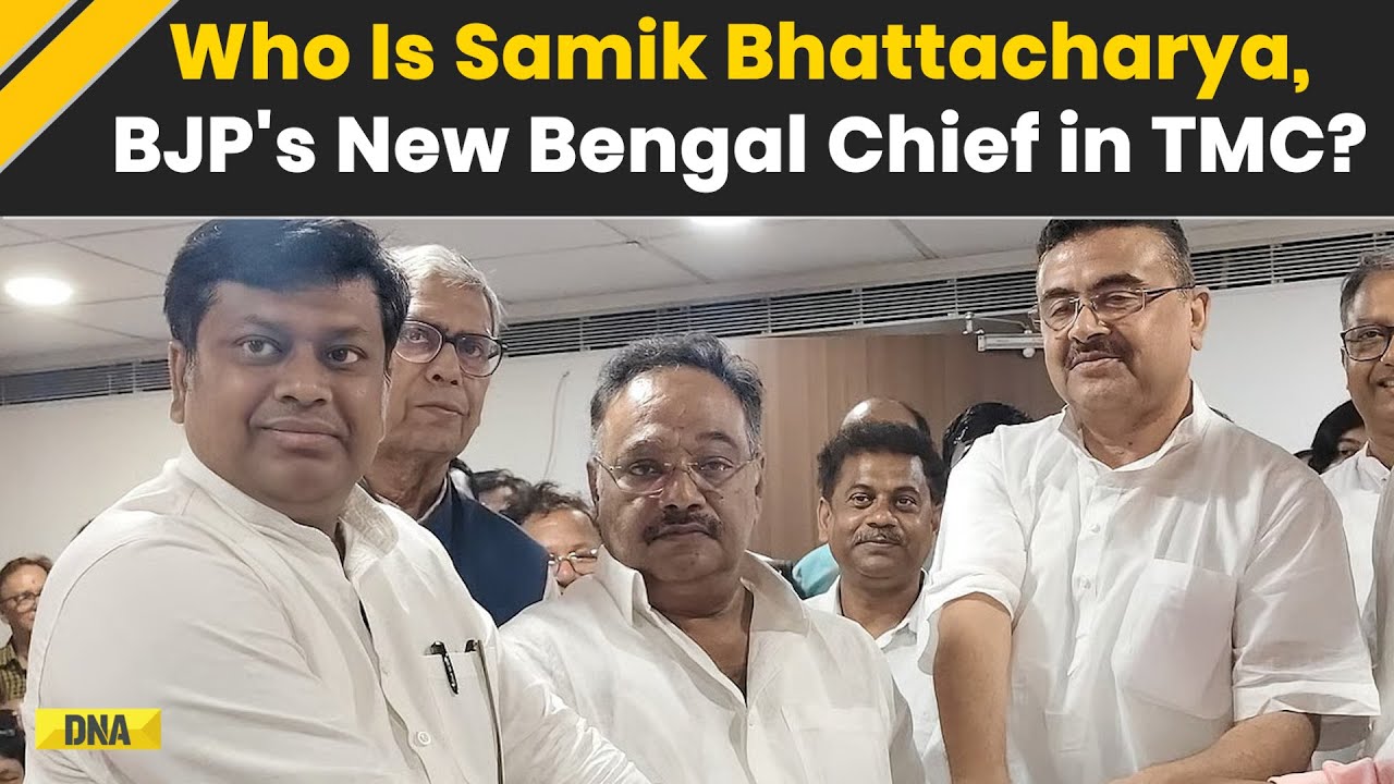 Who Is Samik Bhattacharya, the New BJP Chief Of TMC Ruled West Bengal?