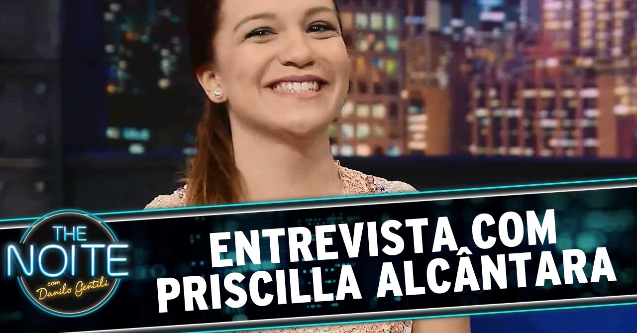 The Noite (29/07/14) - Entrevista com Priscilla Alcântara