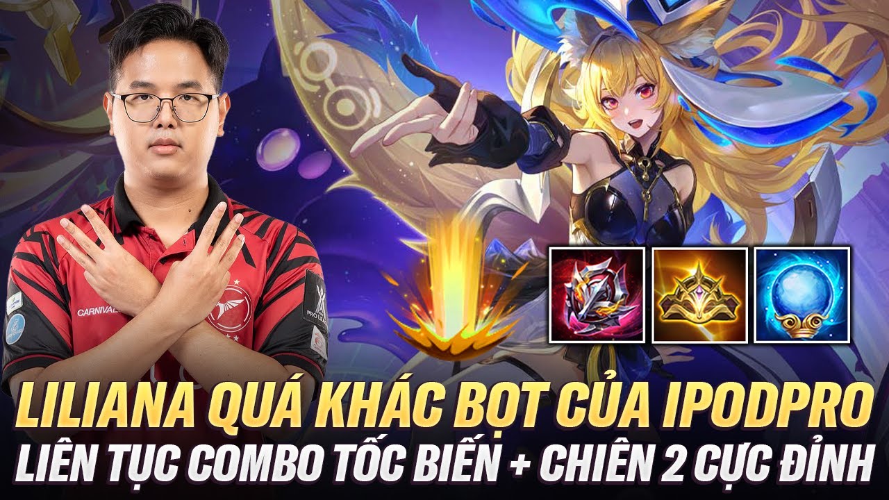 IpodPro V&agrave; Combo Liliana Tốc Biến + Chi&ecirc;u 2 Qu&aacute; Tởm !! Thật Sự L&agrave; Con Liliana N&agrave;y Qu&aacute; Kh&aacute;c Biệt !!